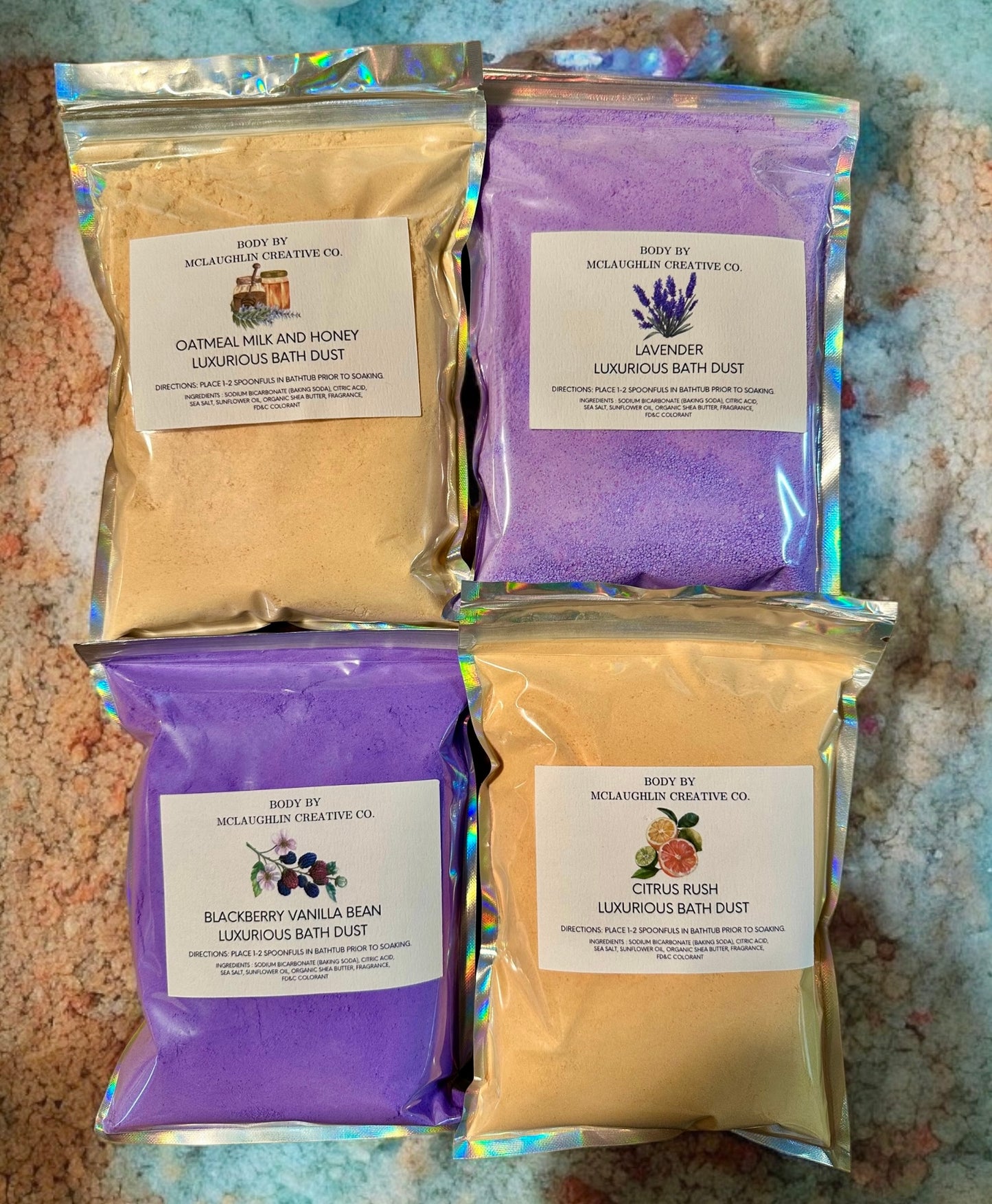 Luxurious Bath Dusts